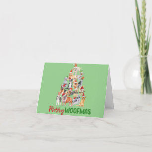 Merry Woofmas Feiertagskarte