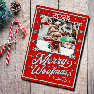 Merry Woofmas Foto Weihnachten