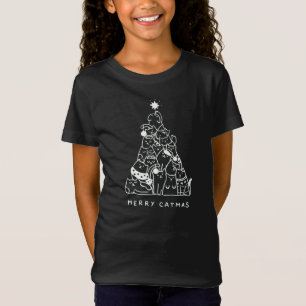 Merry Woofmas Funny Dogs Weihnachtsbaum Weihnachts T-Shirt