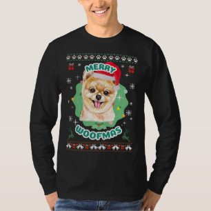Merry Woofmas Spitz T-Shirt