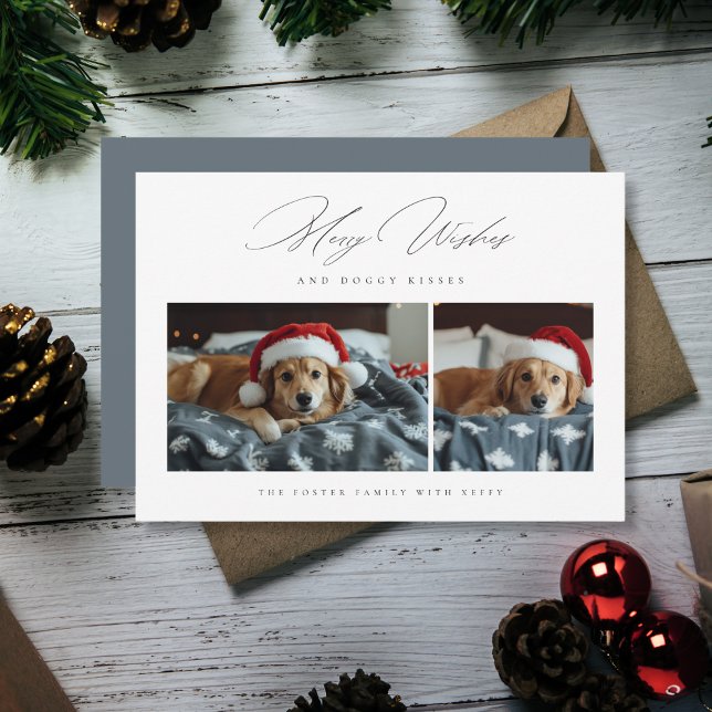 Merry wünscht Doggy Kisses 2 Foto Weihnachten (Von Creator hochgeladen)
