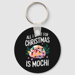 Merry Xmas alles, was ich für Weihnachten Mochi Me Schlüsselanhänger