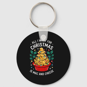 Merry Xmas alles, was ich zu Weihnachten Mac und K Schlüsselanhänger