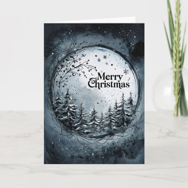 Merry Xmas Card Karte (Vorderseite)