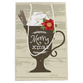 Merry Xmas Holiday Ice Creme Mittlere Geschenktüte