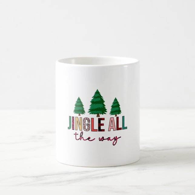 Merry Xmas Jingle Kaffeetasse (Mittel)