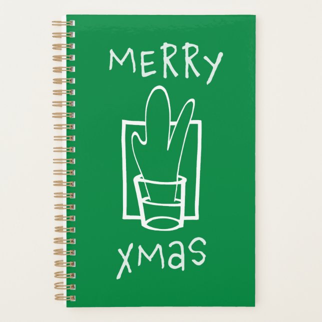 Merry Xmas Planer (Vorderseite)