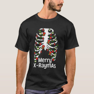 Merry Xraymas Funny Xray Tech zu Weihnachten T-Shirt