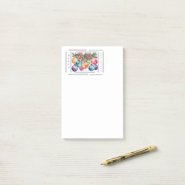 Merry Zuhause Post-It-Notes Post-it Klebezettel (Auf Schreibtisch)