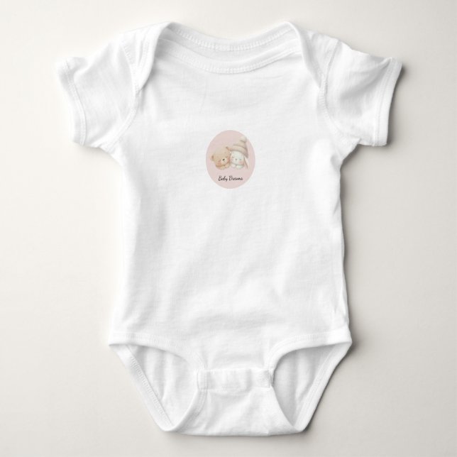 MerryMist Baby Dreams: Winter Blush – Ätherisches  Strampler (Vorderseite)