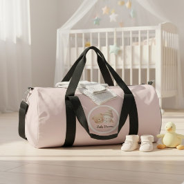 MerryMist Baby Dreams: Winter Blush – Ethereal Nur Duffle Bag