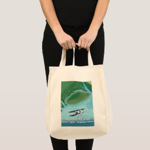 Mersia Island, Essex Vintages Reiseplakat Tragetasche