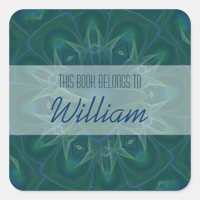 Mertini Fee Martini Kunst Quadratischer Aufkleber (Vorderseite)