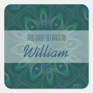 Mertini Feen-Martini-Kunst Quadratischer Aufkleber