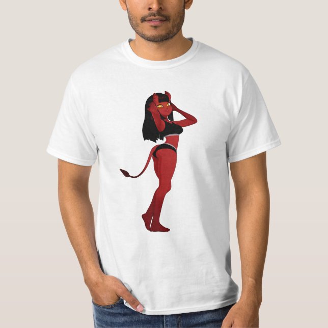 Meru den Succububus niedlich T-Shirt (Vorderseite)