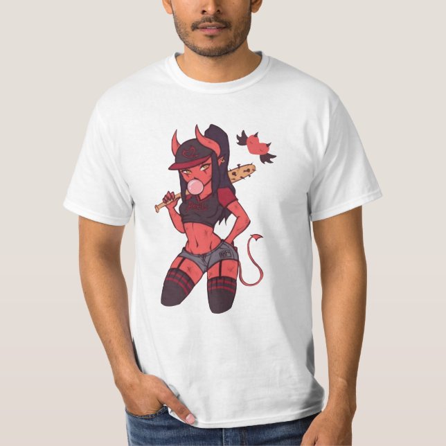 Meru den Succubus T-Shirt (Vorderseite)