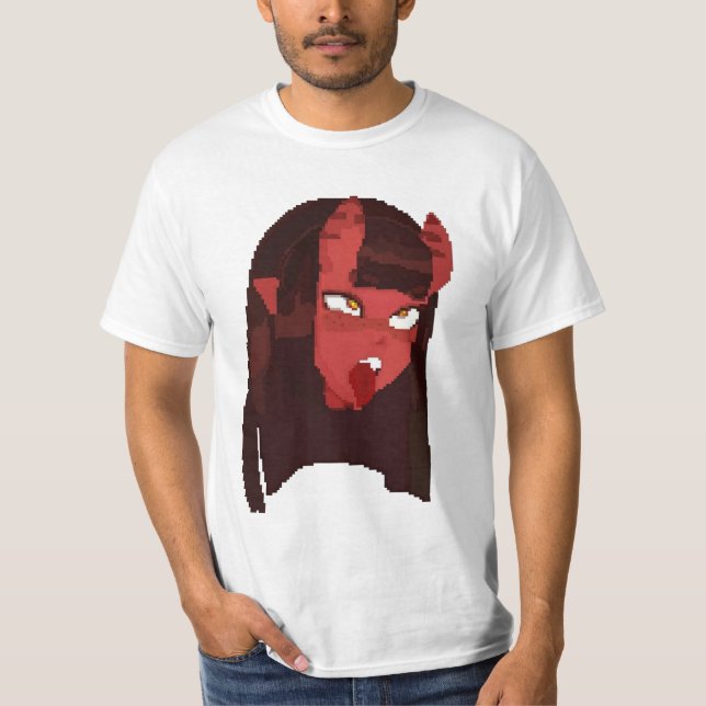 Meru den Succubus T-Shirt (Vorderseite)