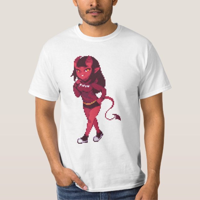 Meru the Succubus Animes T-Shirt (Vorderseite)