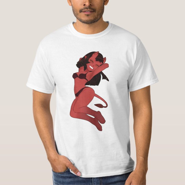 Meru the Succubus Art T-Shirt (Vorderseite)
