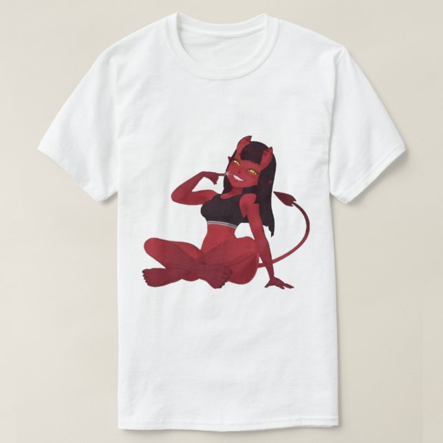 Meru the Succubus CANADA T-Shirt (Design vorne)