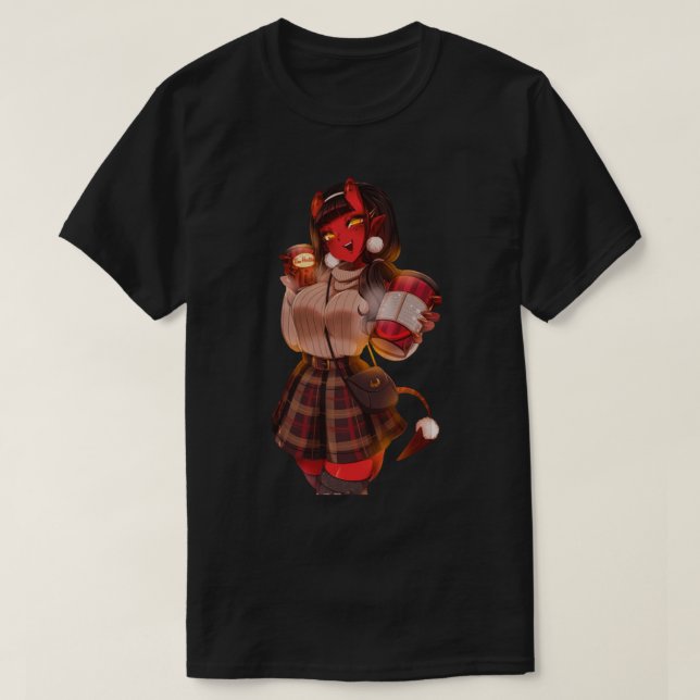 Meru the succubus Perfect Gift   T-Shirt (Design vorne)
