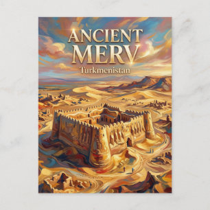 Merw Turkmenistan Postkarte
