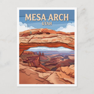 Mesa Arch Moab Utah Postkarte