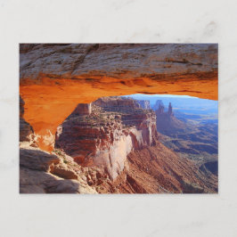 Mesa Arch Sunrise Postcard Postkarte