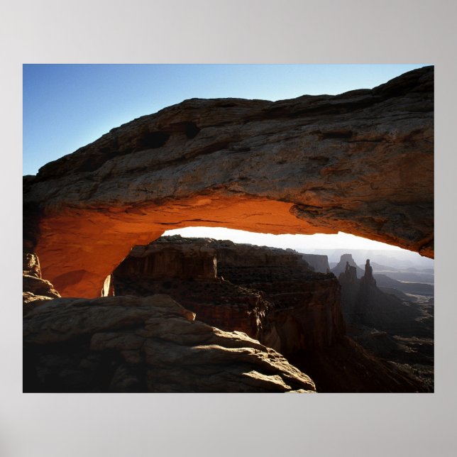 Mesa Arch Sunrise Poster (Vorne)