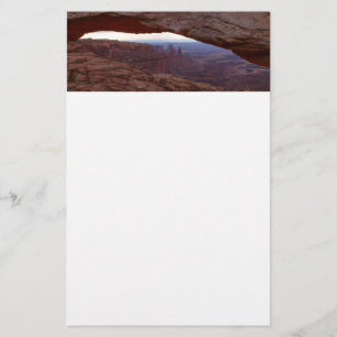 Mesa Arch vom Canyonlands Nationalpark Briefpapier