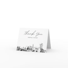 Mesa Arizona Blank Danke Karte