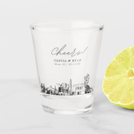 Mesa Arizona Gastgeschenk Hochzeit Cheers Shot Gla Schnapsglas