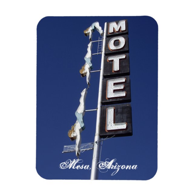 Mesa, Arizona Landschaftlich Magnet (Vertikal)