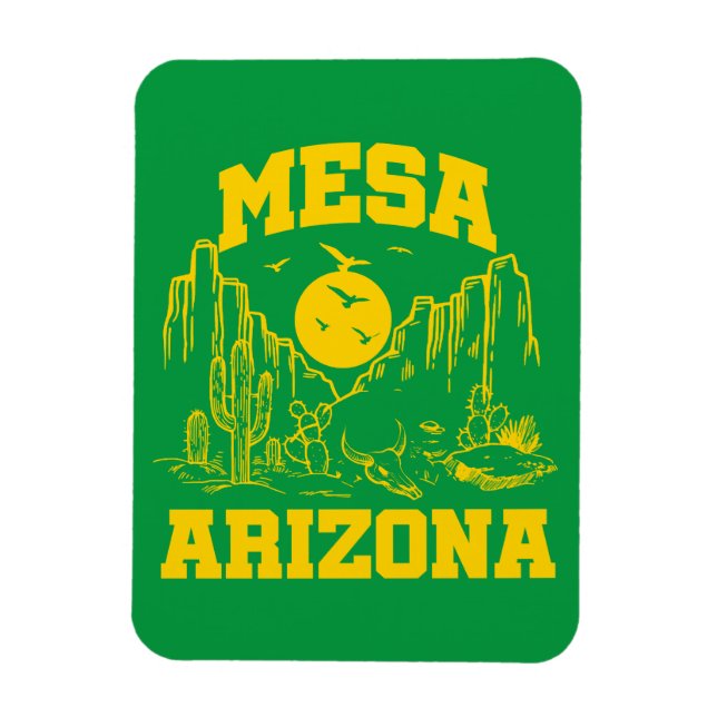 Mesa, Arizona Magnet (Vertikal)