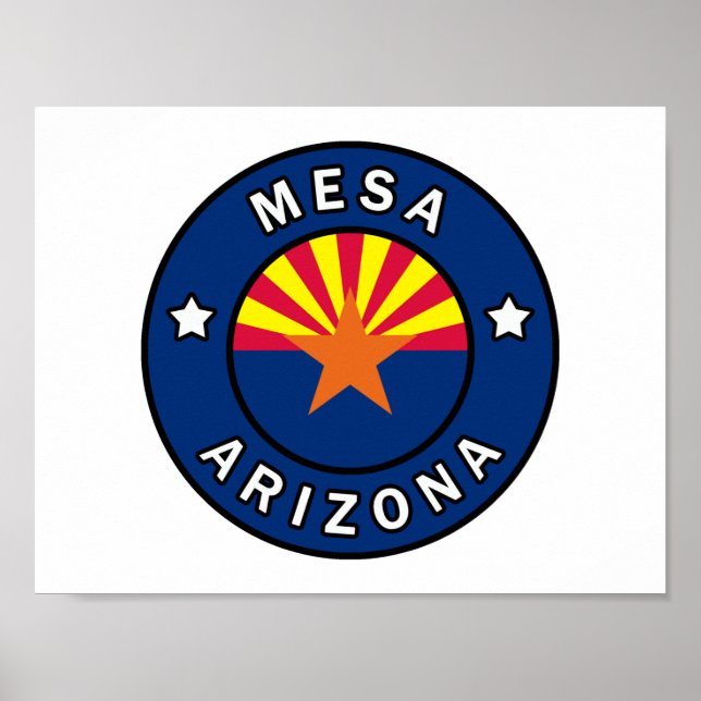 Mesa Arizona Poster (Vorne)