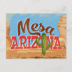 Mesa Arizona Postkarte