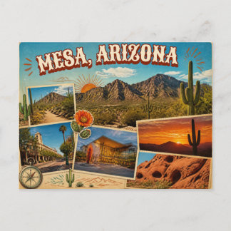 Mesa Arizona Postkarte