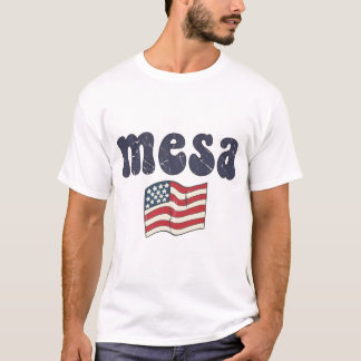 Mesa Arizona Pride Amerikanische Flagge T-Shirt