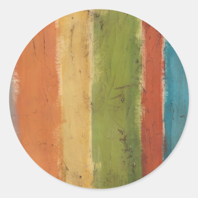 Mesa Strata I Runder Aufkleber (Vorderseite)