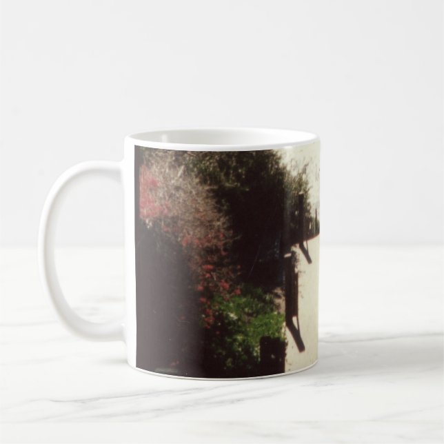 Mesa-Treppe auf einer Postkarte von 2001 Kaffeetasse (Links)