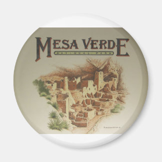 Mesa Verde Anasazi Dwellings Magnet