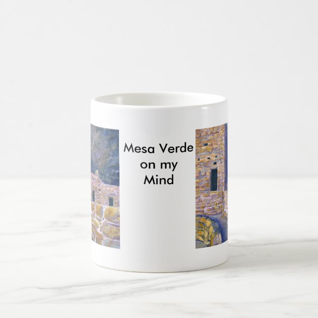 MESA Verde, Colorado-schöne Kunst Kaffeetasse (Mittel)