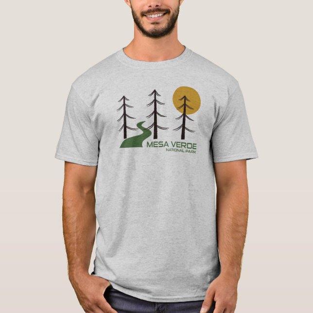 Mesa Verde National Park Trail T-Shirt (Vorderseite)