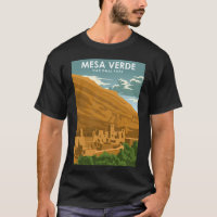 Mesa Verde National Park Vintage Travel Poster