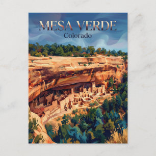 Mesa Verde Nationalpark Colorado Postkarte