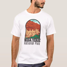 Mesa Verde Nationalpark Colorado Vintag T-Shirt