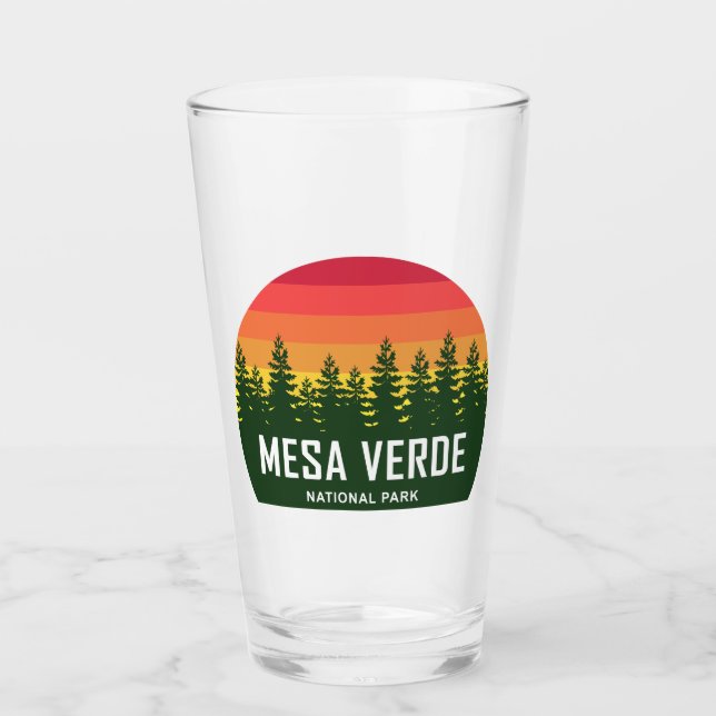 Mesa Verde Nationalpark Glas (Vorderseite)