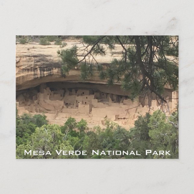 Mesa Verde Nationalpark Postkarte (Vorderseite)