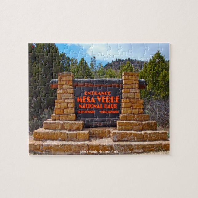 Mesa Verde Nationalpark Puzzle (Horizontal)