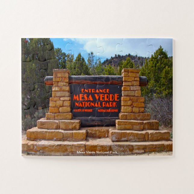 Mesa Verde Nationalpark Puzzle (Horizontal)